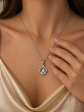 Moonstone Teardrop Pendant Necklace
